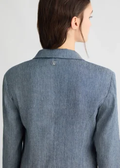 Blazer in denim