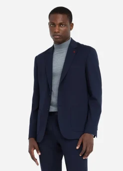 Blazer in jersey