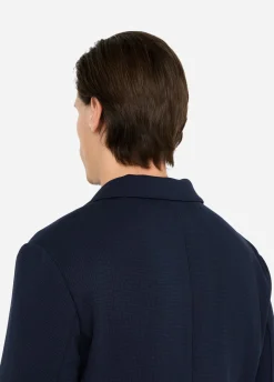 Blazer in jersey