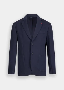 Blazer in jersey