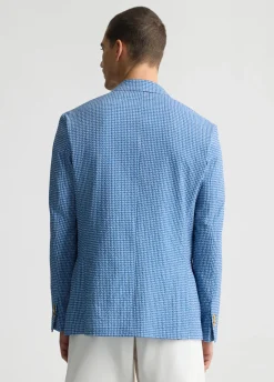 Blazer in seersucker