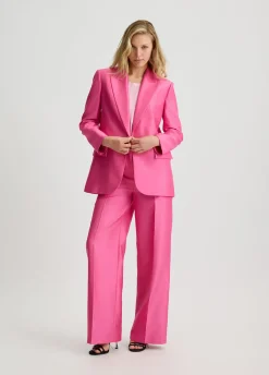 Blazer in shantung