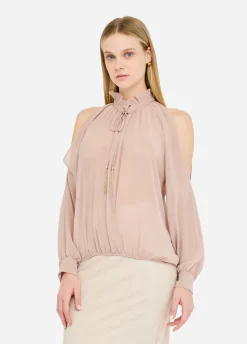Blusa con cut-out
