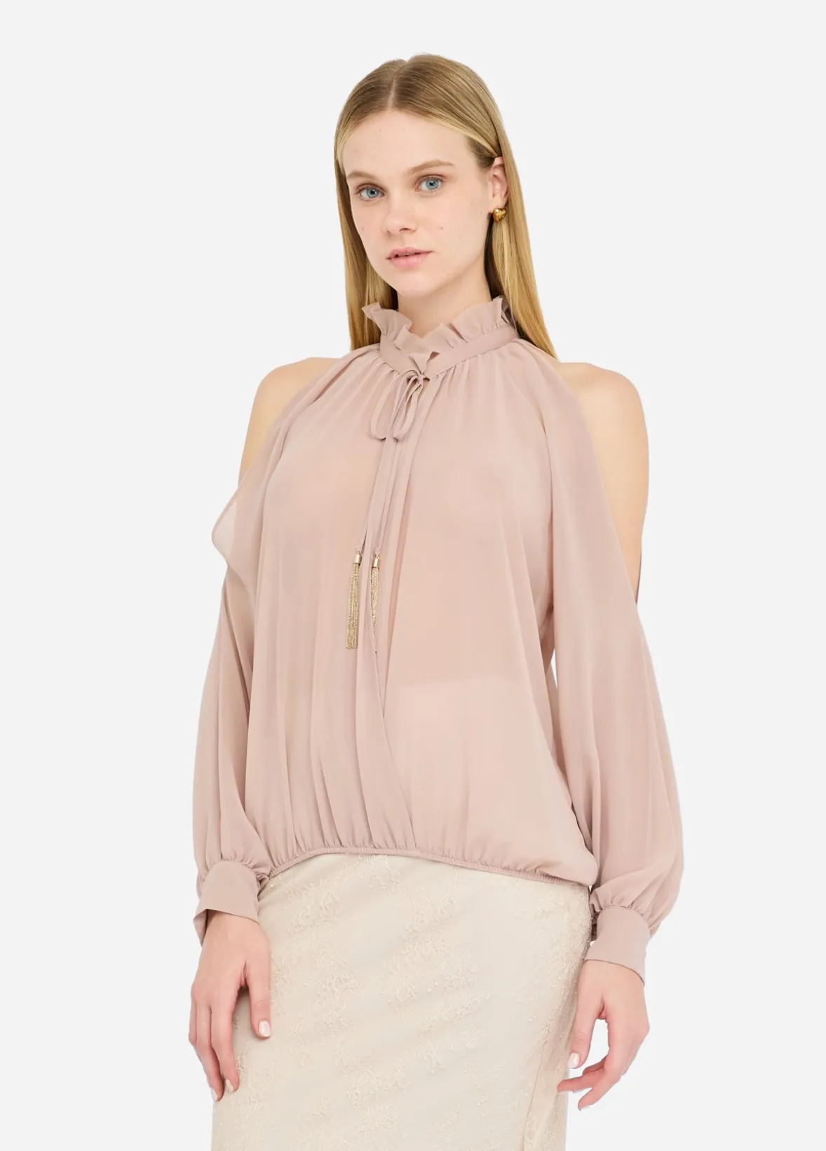 Blusa con cut-out