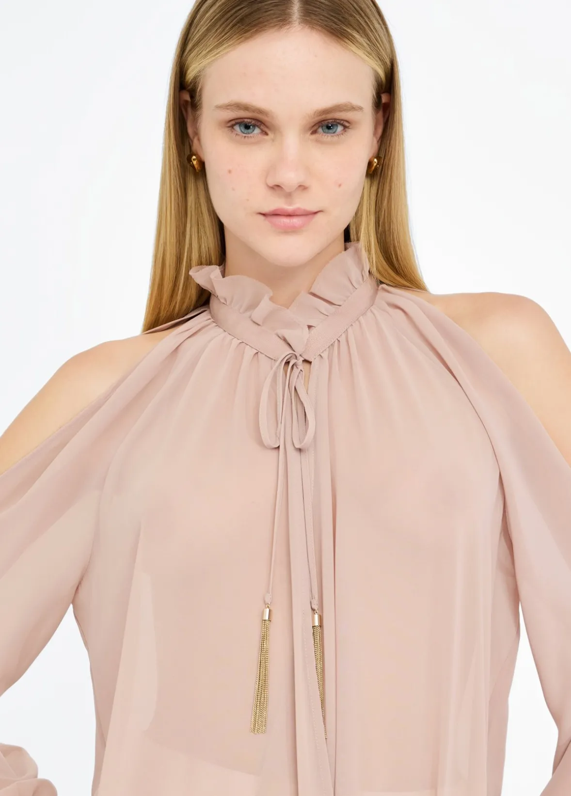 Blusa con cut-out