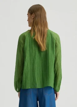 Blusa con laccetti