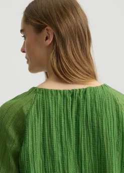 Blusa con laccetti