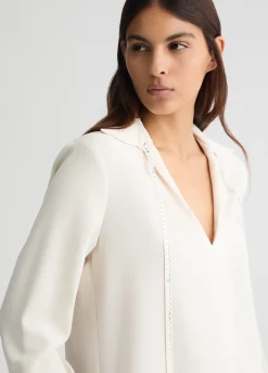 Blusa con strass