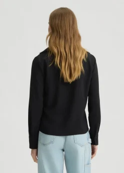 Blusa con strass