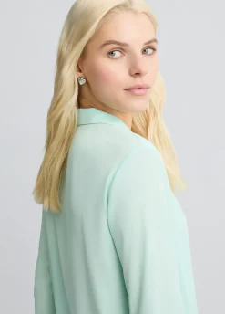 Blusa in georgette