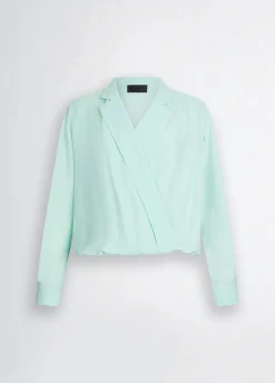 Blusa in georgette
