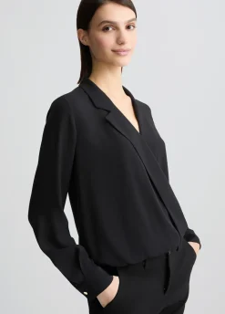 Blusa in georgette