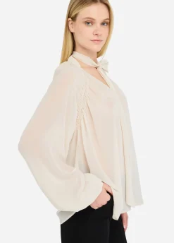Blusa in georgette