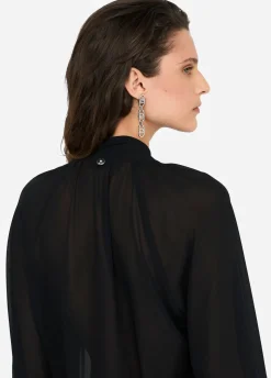 Blusa in georgette