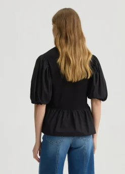 Blusa in popeline