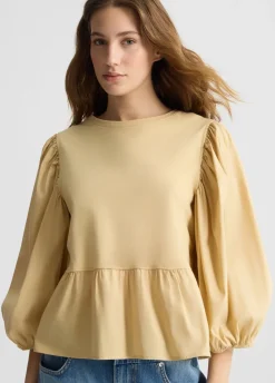 Blusa in popeline