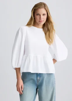 Blusa in popeline