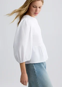 Blusa in popeline