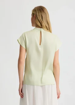 Blusa in twill