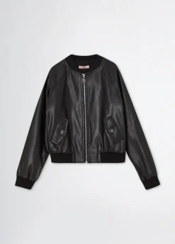 Bomber con zip