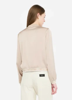 Bomber in raso