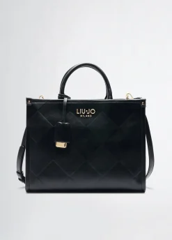 Borsa a mano media con charm