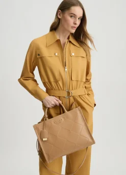 Borsa a mano media con charm