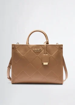 Borsa a mano media con charm