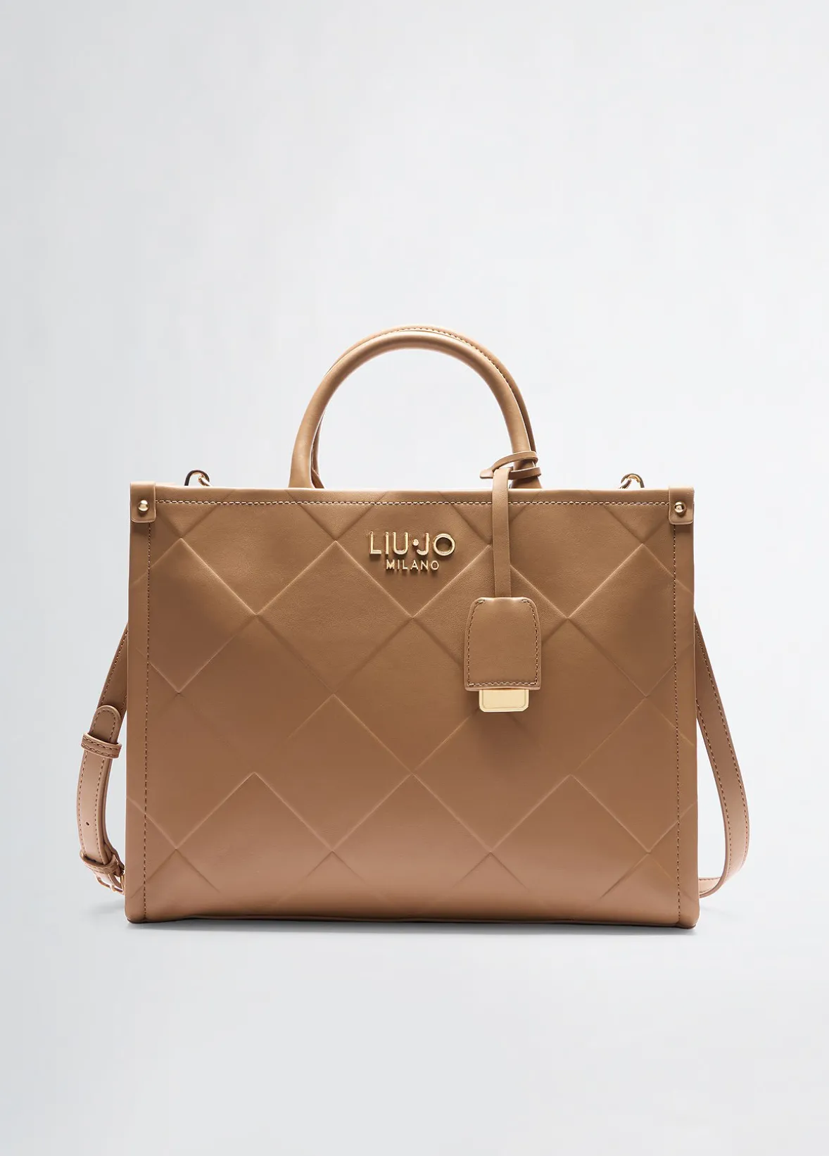 Borsa a mano media con charm