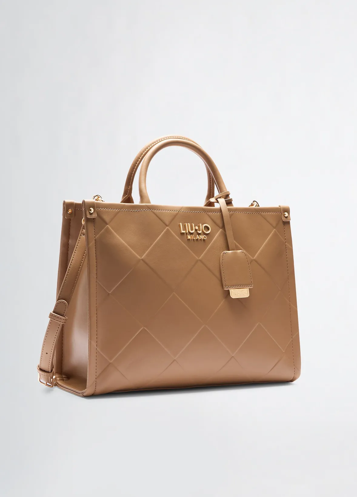 Borsa a mano media con charm