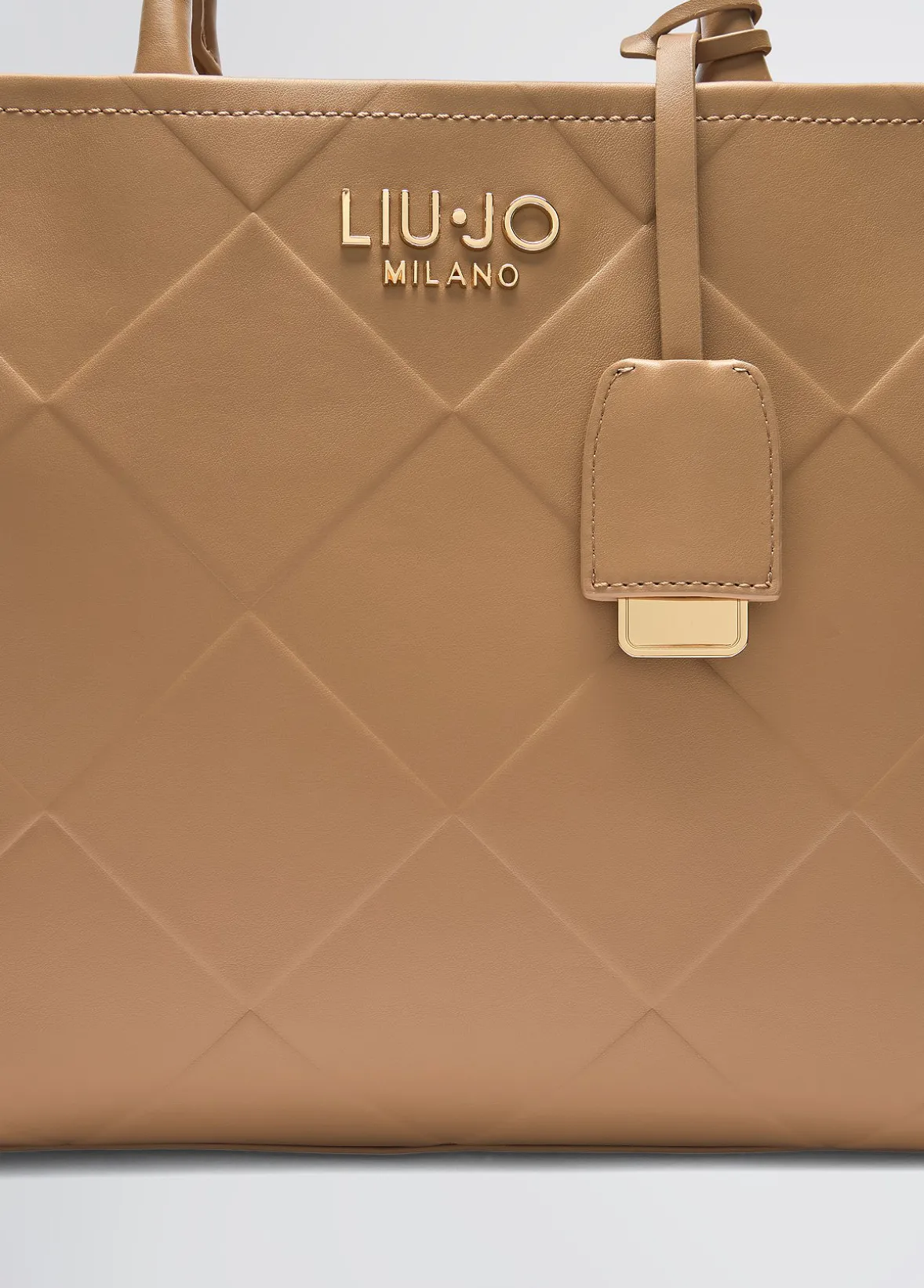 Borsa a mano media con charm