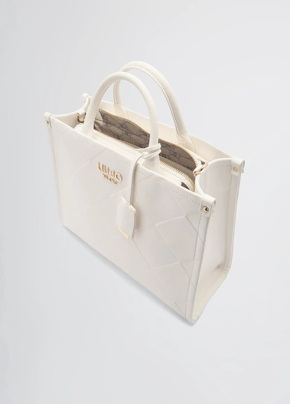 Borsa a mano media con charm