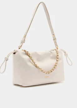 Borsa a spalla media con catena
