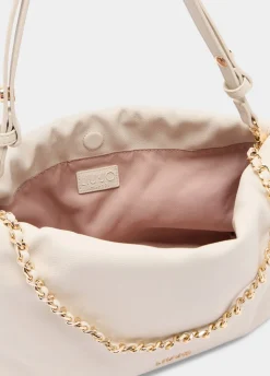 Borsa a spalla media con catena