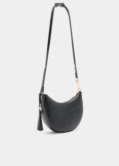 Borsa a spalla media con charm
