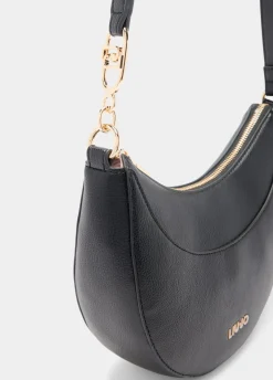 Borsa a spalla media con charm