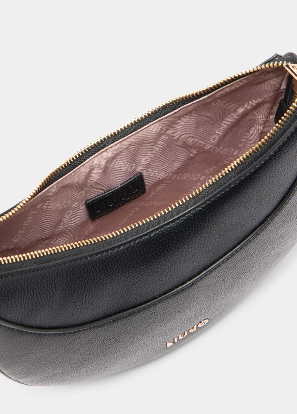 Borsa a spalla media con charm