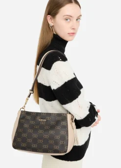 Borsa a spalla media monogram