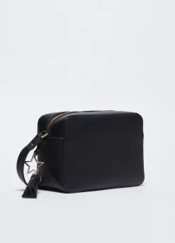 Borsa a tracolla con maxi logo