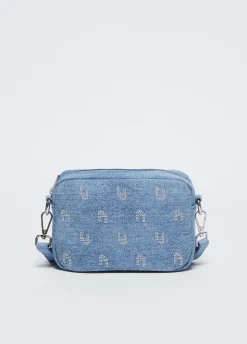 Borsa a tracolla in denim