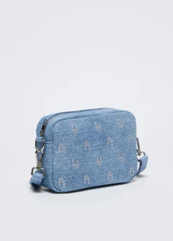 Borsa a tracolla in denim