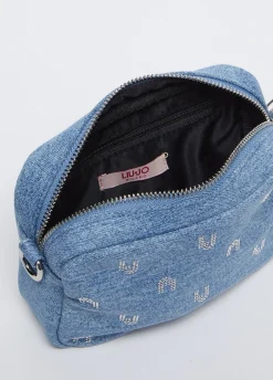 Borsa a tracolla in denim