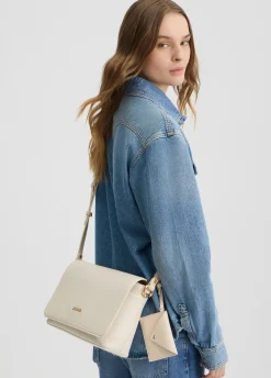 Borsa a tracolla media con pochette