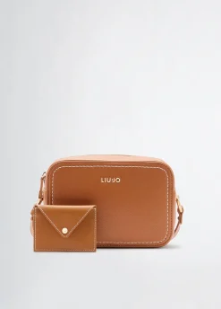 Borsa a tracolla media con pochette