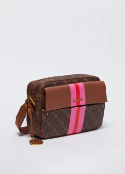 Borsa a tracolla media con charm