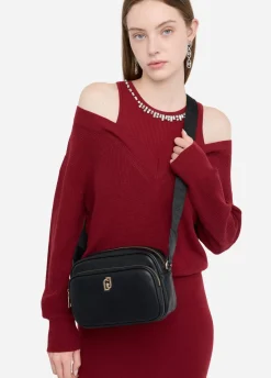 Borsa a tracolla media con pouch