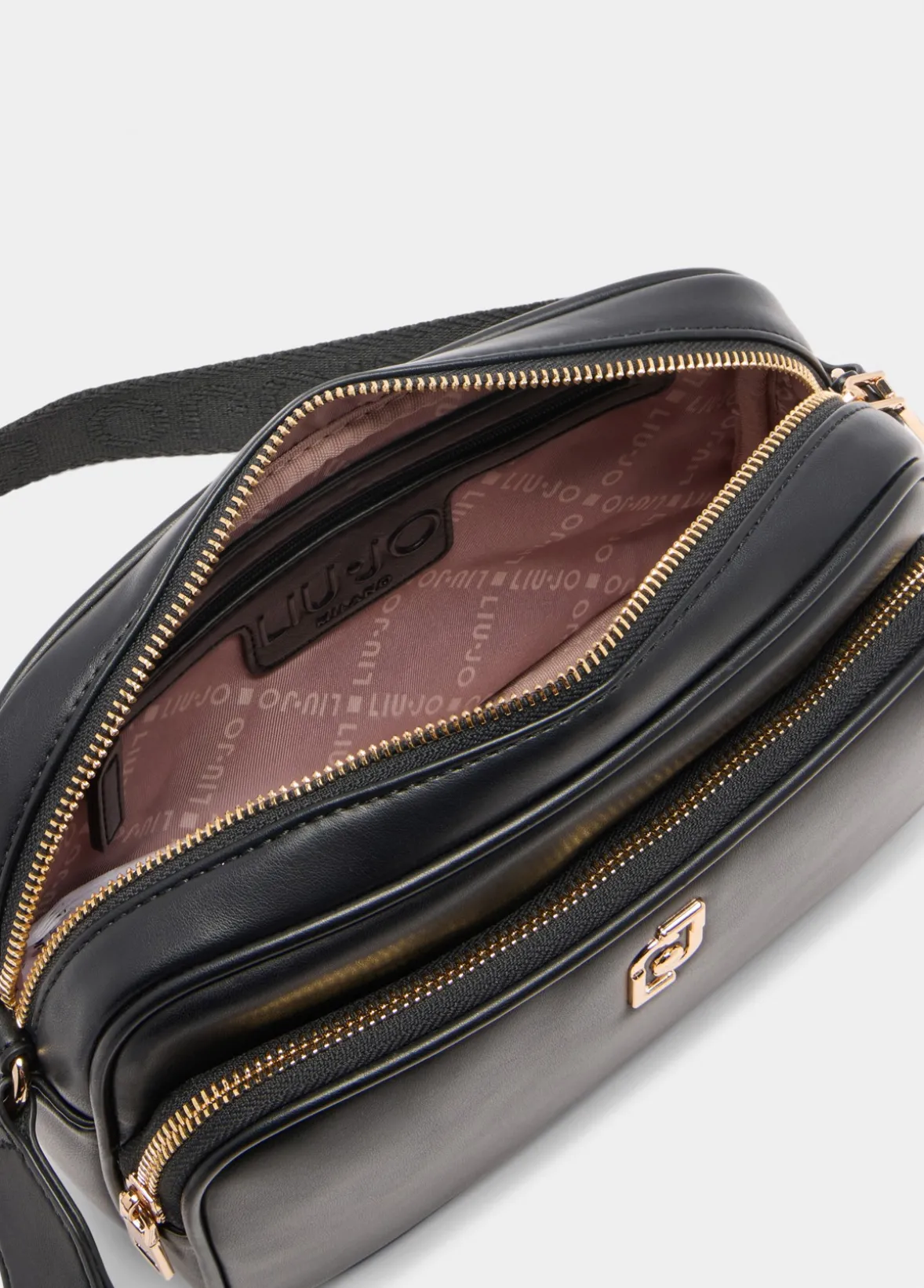 Borsa a tracolla media con pouch