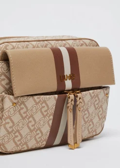 Borsa a tracolla media con charm
