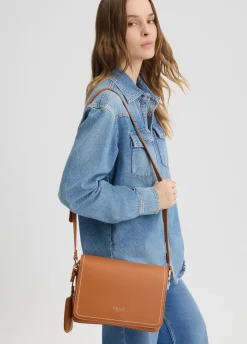 Borsa a tracolla media con pochette