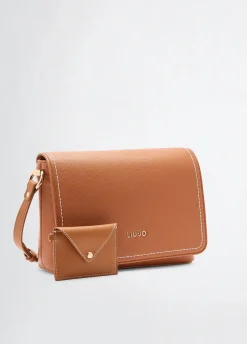 Borsa a tracolla media con pochette